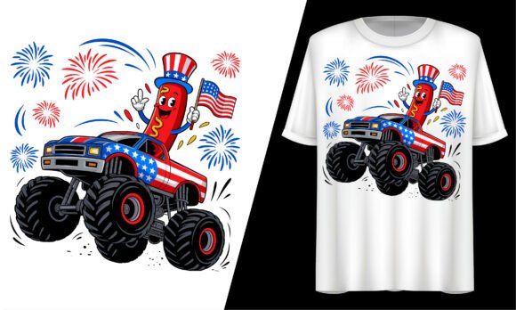 4th of July Monster Truck Hot Dog SVG: A Designer's Hands-On Review