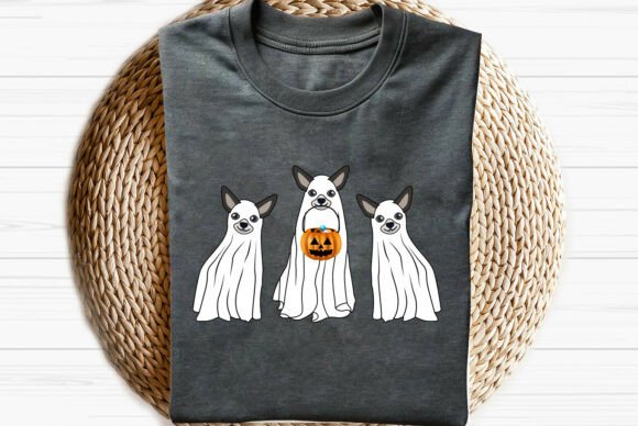 Boo Ghost Chihuahua Halloween Dog Svg