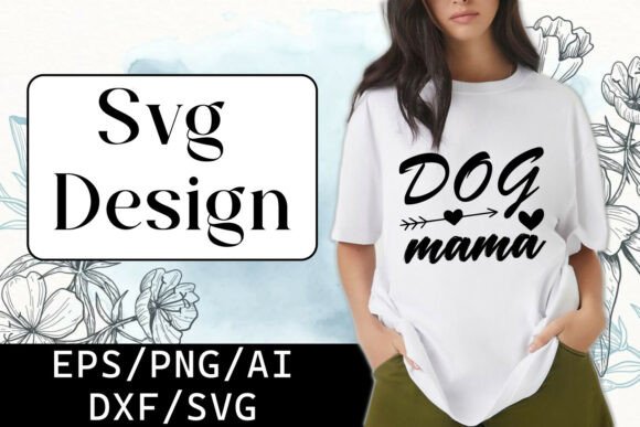 Dog Svg Design Vector