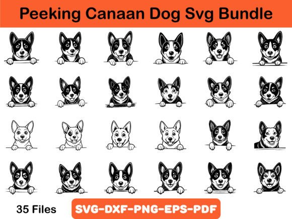 Peeking Canaan Dog SVG Bundle: A Hands-On Review
