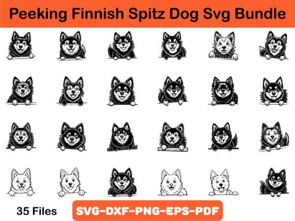 Peeking Finnish Spitz Dog Svg Bundle: A Hands-On Review