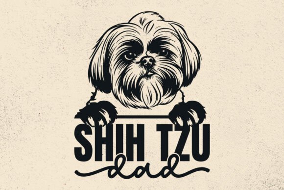 Shih Tzu Dad SVG: A Designer's Review for Embroidery Projects