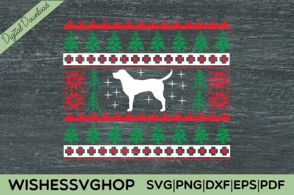 Ugly Sweater Dog SVG PNG: A Practical Embroidery Test